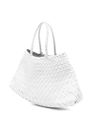 White Santa Croce small tote bag DRAGON DIFFUSION | 8893DGS6MATWHITE